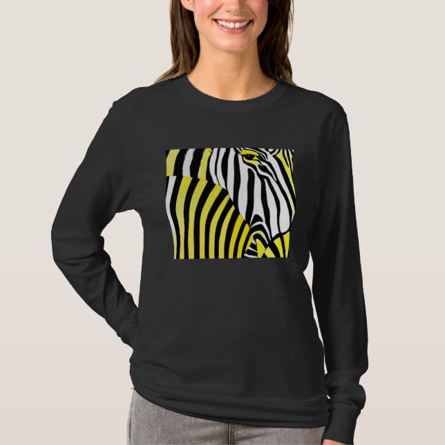 Camiseta Listras de Zebra (Frente)