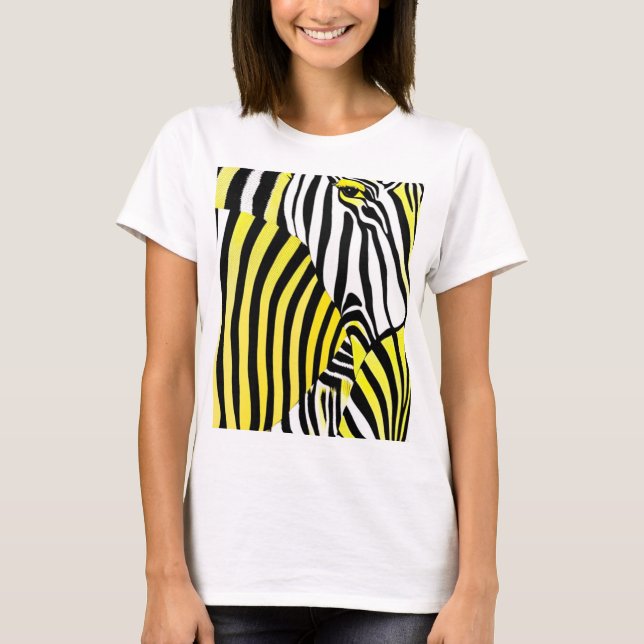 Camiseta Listras de Zebra Cuja (Frente)