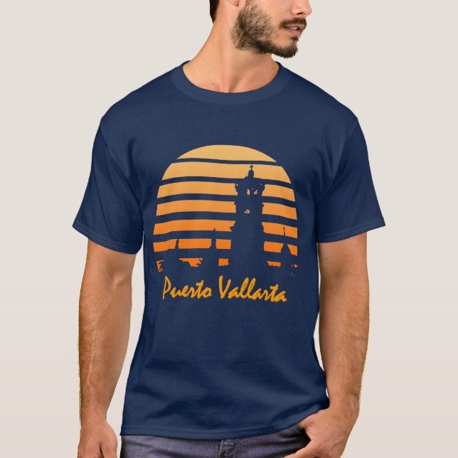 Camiseta Listras do por do sol (Frente)