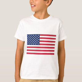 Camiseta Listras e Estrelas dos Estados Unidos