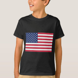 Camiseta Listras e Estrelas dos Estados Unidos