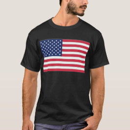 Camiseta Listras e Estrelas dos Estados Unidos
