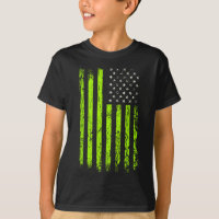 Listras E Estrelas Verdes. bandeira americana dos