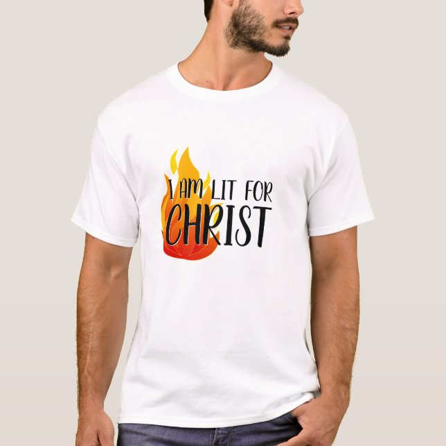 CAMISETA LIT PARA CRISTO (Frente)