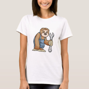 Camiseta Lita como artesão com Wrench