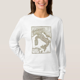 Camiseta L'Italie - mapa de Italia