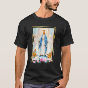 Camiseta Litania Da Bênção Virgem Maria Mãe De Cristo