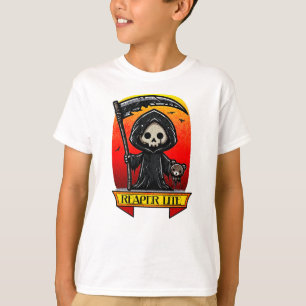 Camiseta Lite de Halloween - Ceifadora de Grim Cut