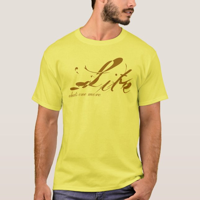 Camiseta Lite, o que é um mais - personalizado (Frente)