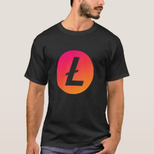 Camiseta Litecoin LTC Moeda Lua Litecoin Cripto Moeda Cript