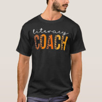 Literacy Coach Leopard Squad Cute Fall Autumn than
