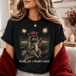 Camiseta Literalmente Apenas um Guaxinim Criatura das Arqui
