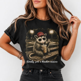 Camiseta Literalmente Apenas uma Criatura das Arquibancadas