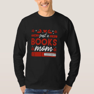 Camiseta Literatura da Biblioteca de Escritores de Bookworm