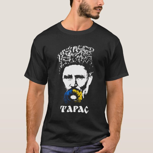 Camiseta Literatura Ucraniana Orgulho Taras Shevchenk (Frente)