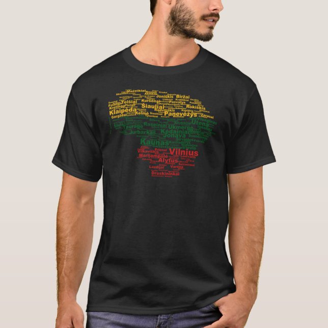 Camiseta Lithuania - Lietuva Essential T-Shirt (Frente)