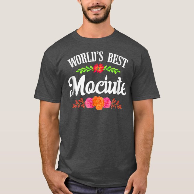 Camiseta Lithuanian Grandma T   Worlds Best Mociute (Frente)
