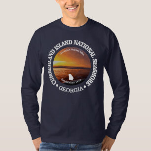 Camiseta Litoral do nacional da ilha de Cumberland
