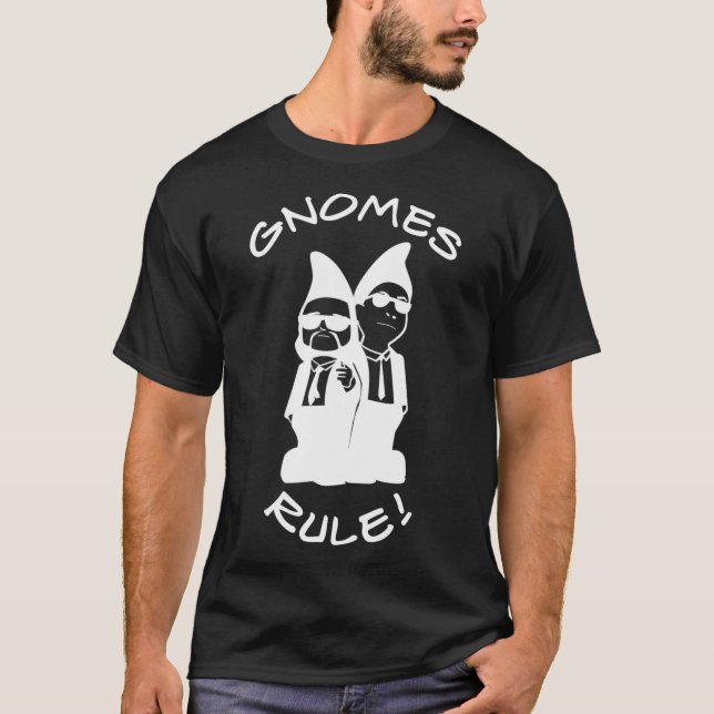Camiseta LitRPG  Gnomes Rule  (Frente)