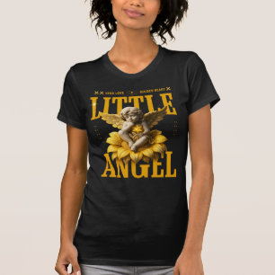 Camiseta Little Angel - A Meditação do Coração Ouro