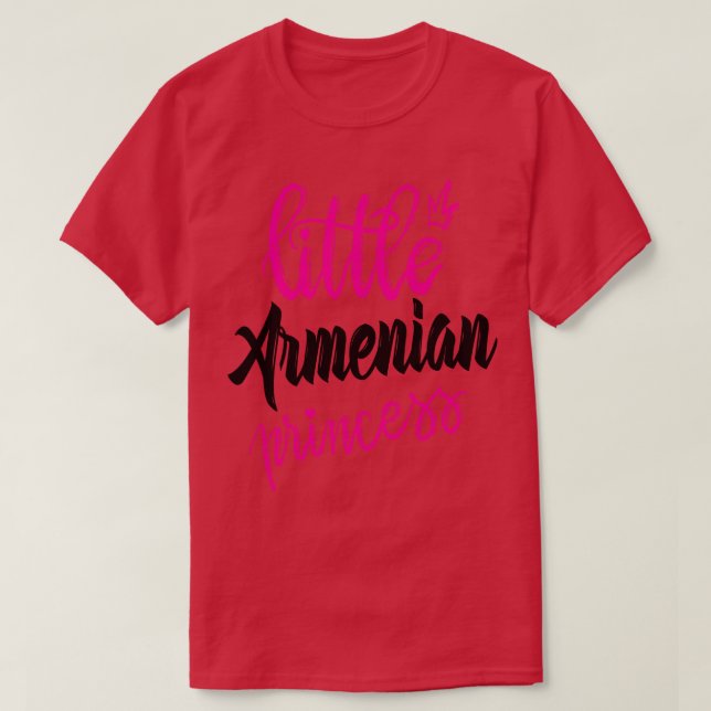 Camiseta Little Armenian Princess (Frente do Design)