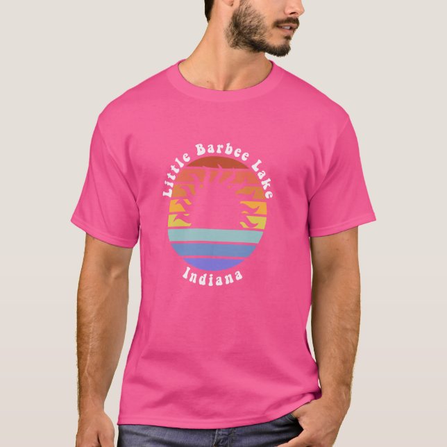 Camiseta Little Barbee Lake Indiana em Férias do Sol Sou (Frente)