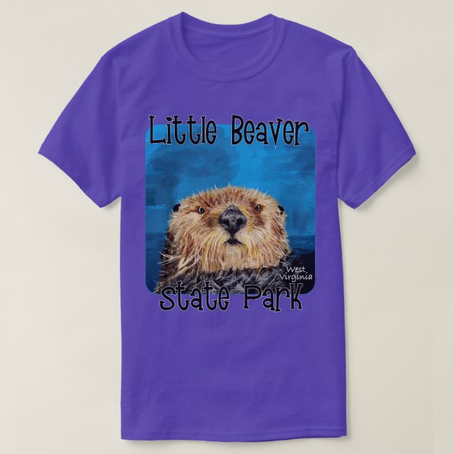 Camiseta Little Beaver State Park West Virginia (Frente do Design)