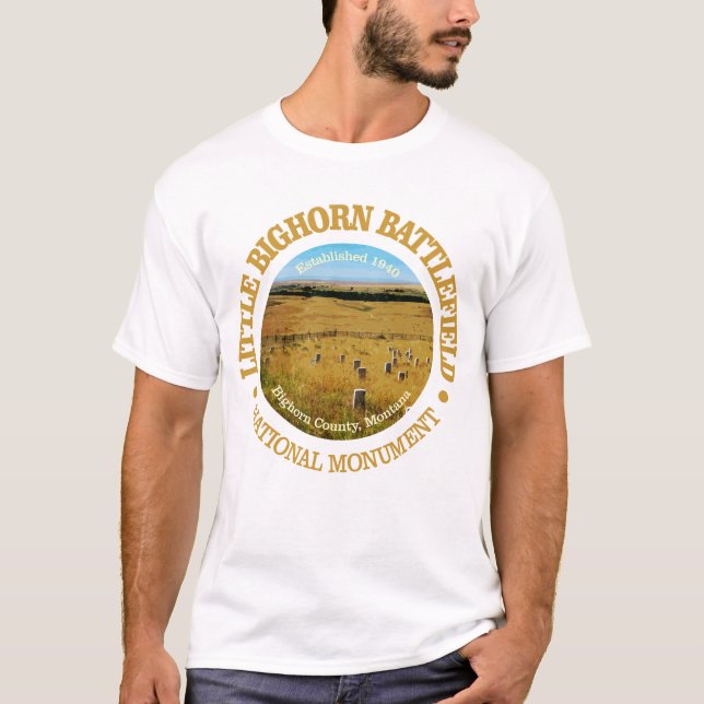 Camiseta Little Bighorn Battlefield (NM) (Frente)