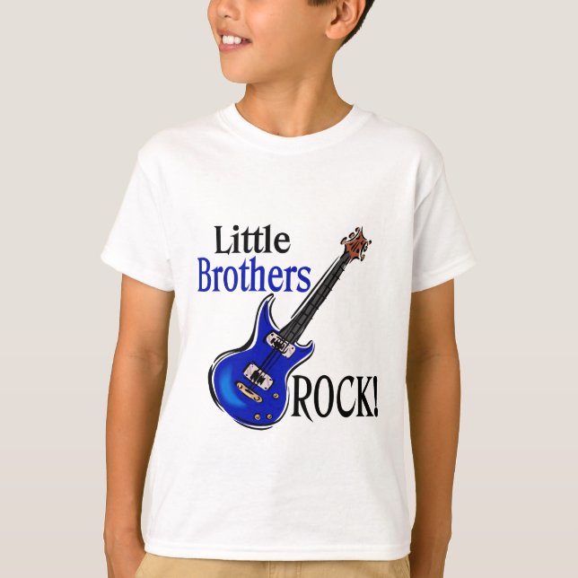 Camiseta Little Brothers Rock! (Frente)