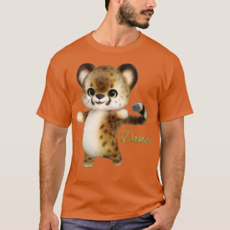 Camiseta Little Cheetah cat Dancing
