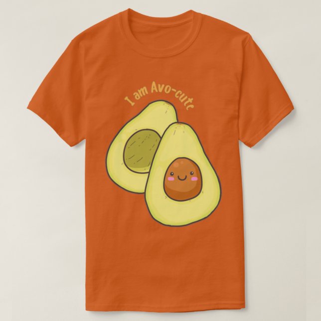 Camiseta Little Cute Avocado (Frente do Design)