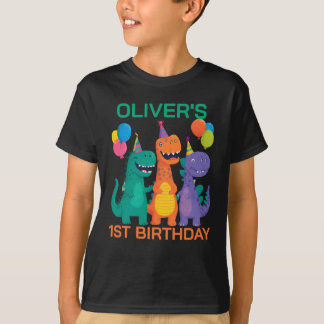 Camiseta Little Dino 1st Birthday