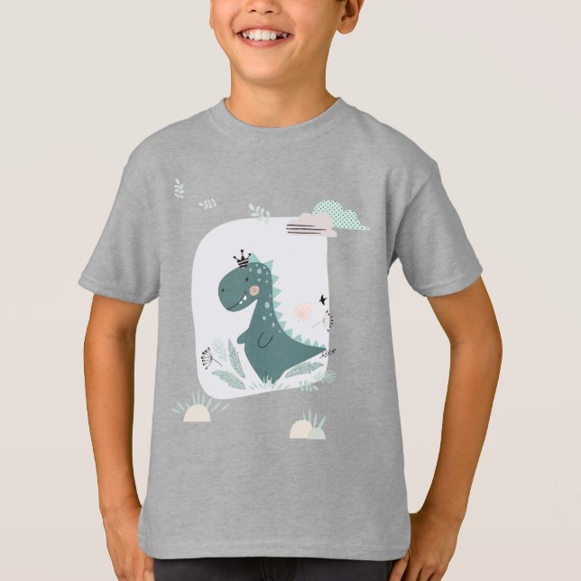 Camiseta Little Dino Delight (Frente)