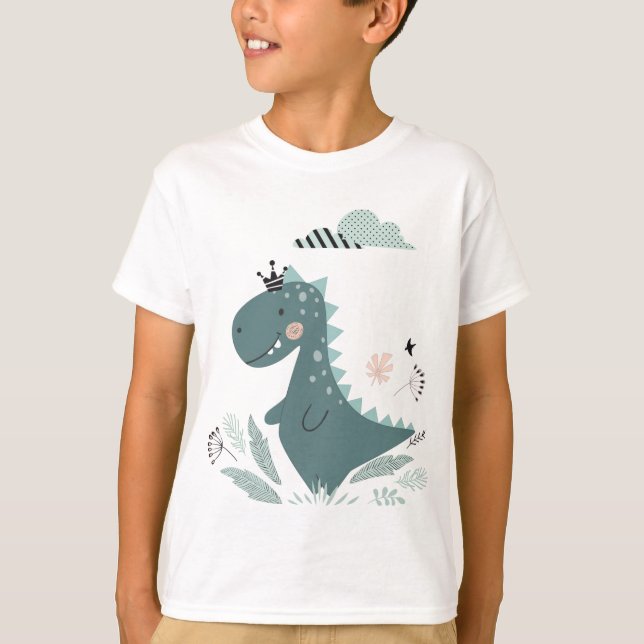 Camiseta Little Dino Delight (Frente)