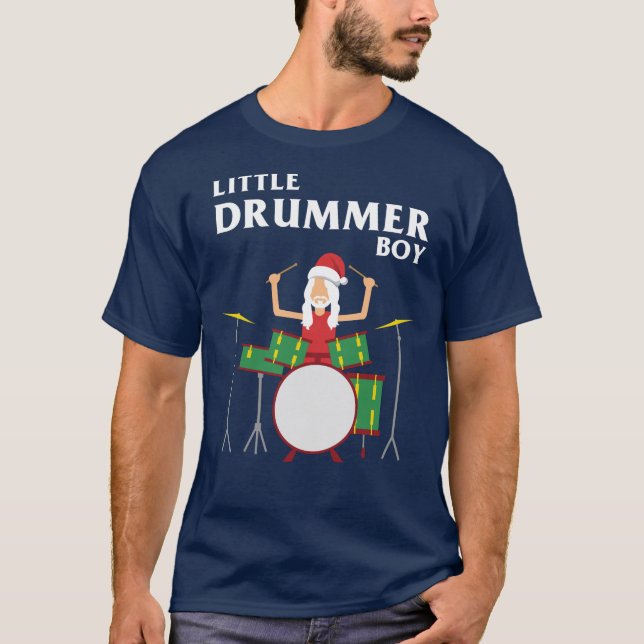 Camiseta Little Drummer Boy Natal (Frente)