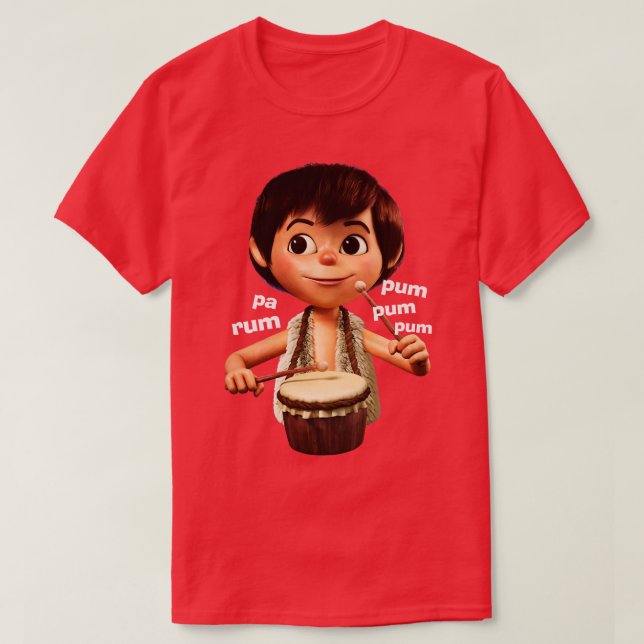 Camiseta Little Drummer Boy Rankin Bass (Frente do Design)