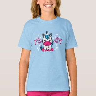Camiseta Little Girls Unicorn Pony