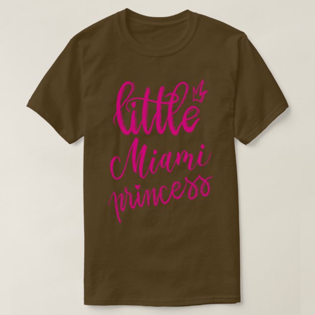 Camiseta Little Miami Princesa (Frente do Design)