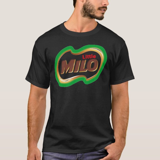 Camiseta Little Milo Drink Beverage Essential T-Shirt (Frente)