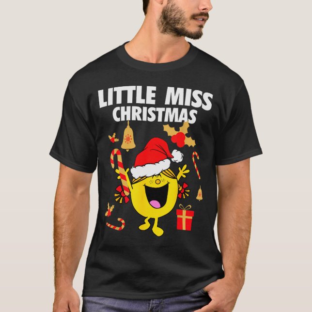 Camiseta Little Miss Christmas  (Frente)
