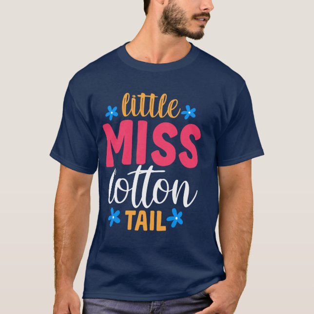 Camiseta Little Miss Cotton Tail (Frente)