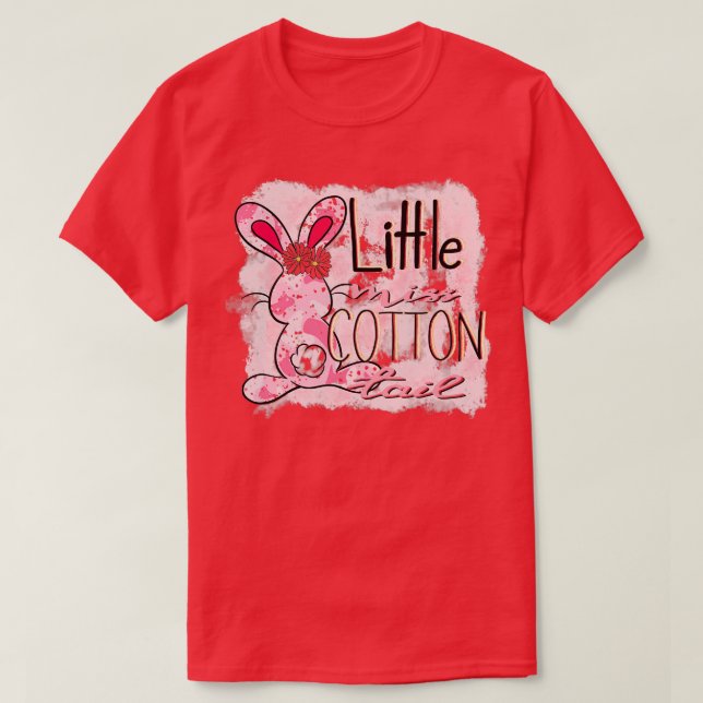 Camiseta Little Miss Cotton Tail (1) (Frente do Design)