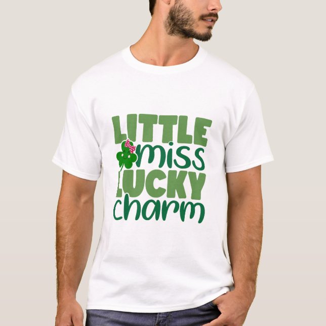 Camiseta Little Miss Lucky Charm (Frente)