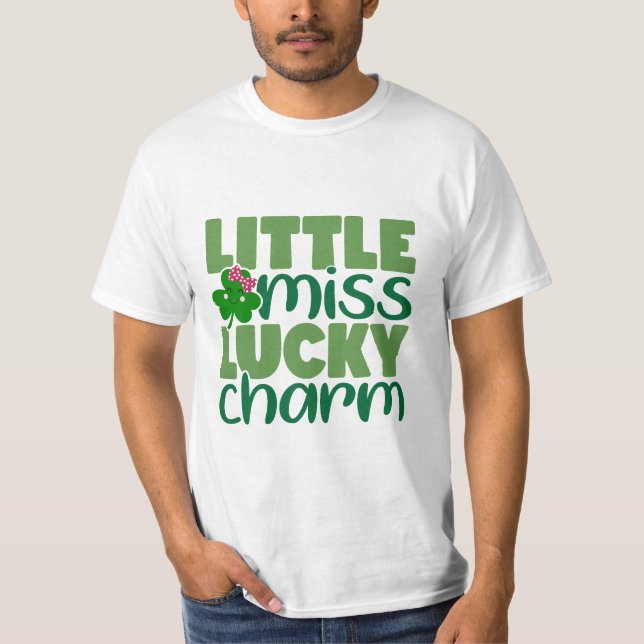 Camiseta Little Miss Lucky Charm (Frente)