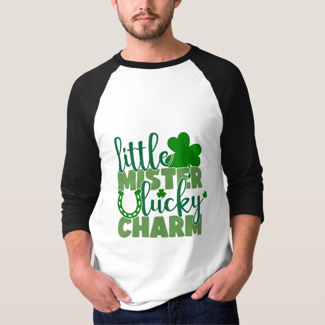 Camiseta Little Mister Lucky Charm (Frente)