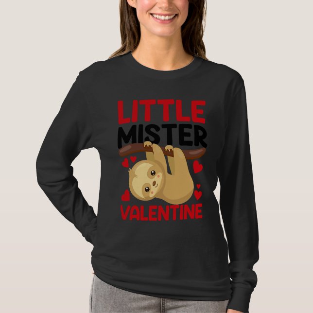 Camiseta Little Mister Valentine  1 (Frente)