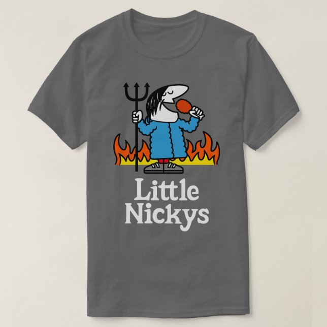 Camiseta Little Nickys (Frente do Design)