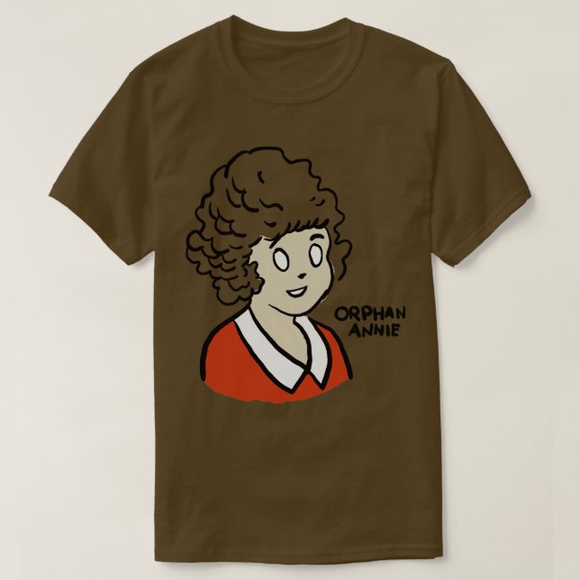 Camiseta Little Orphan Annie (Frente do Design)