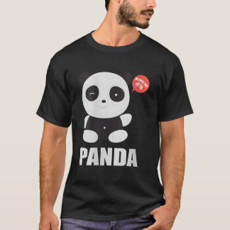 Camiseta Little Panda Never Say No To Panda