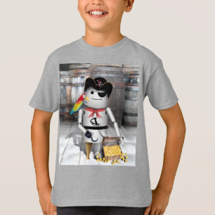 Camiseta Little Pirate Robo-x9
